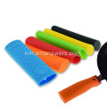 ចំណុចទាញ Silicone ការពារកំដៅ គ្របលើដៃអាវកៅស៊ូ